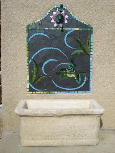 FONTAINE GRENOUILLE mme IMBERTIE