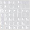 Blanc Relief Pyramide mix anniversaire mosaque maux pleine 2.3 cm masse plaque 33 cm HTK