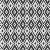 Mosaïque décor MELODIA hexagone noir et blanc mat satiné par 1 M²