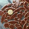  Dco mix fantaisies en cramiques mailles brillantes brun chocolat mosaque environ 30 motifs 