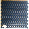 Bleu ardoise rond pastille mosaque maux mat par plaque 33 cm pour Vrac