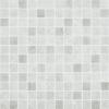 Blanc gris impression carreaux de ciment mat satin mosaque maux par plaque 31.7 cm