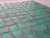 Vert mosaque pte de verre vert turquoise Aqua translucide gemm plaque 32,5 cm