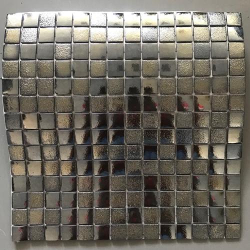 Mix nacré métal noir PLATINUM série Eléments mosaïque émaux brillant 2.4 cm par 2M² soit 100 € le M²