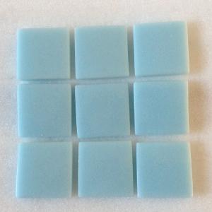 Bleu cyan clair 2.3 cm mosaïque émaux par 2 M² soit 48 € le M²