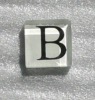 Mosaque alphabet lettres "b" vtrocristal 2 par 2.cm