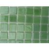 Vert clair mosaque verre Tiffany en tesselles par plaque 30 cm
