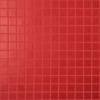 Rouge vif pur mat satin mosaque maux plaque 31 cm