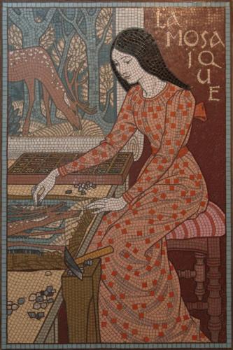 Mosaique de la mosaste de eugne Grasset 1893