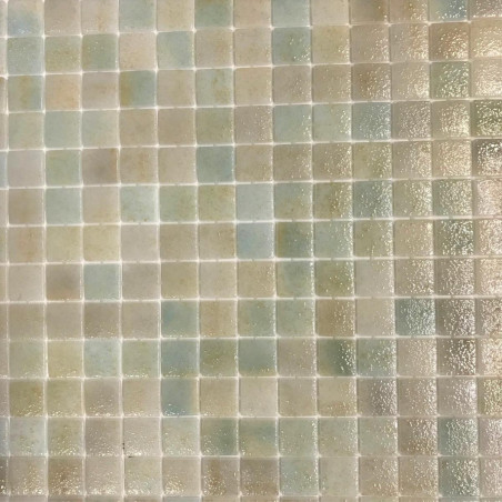 Beige vert mosaïque Reef Corail ROTE 2.3 cm par M²