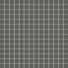Gris foncé anthracite mosaïque émaux brillant pleine 2.3 cm masse par M² 