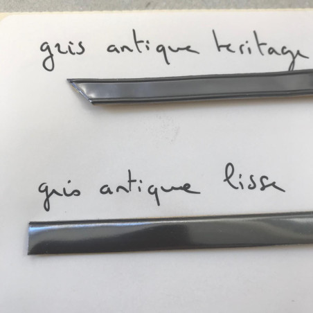 Ruban de plomb adhésif 9 mm gris antique / gris anthracite vendu par 50 ML