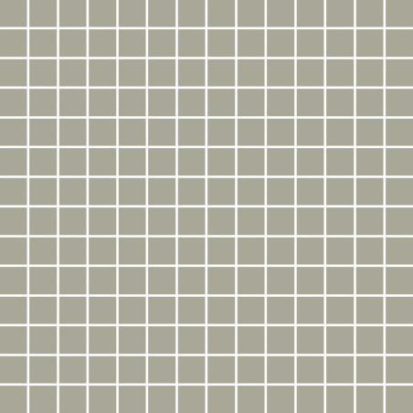 Vert de gris beige 2.4 cm mosaïque mat grès cérame antique au M² papier belle face