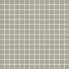 Vert de gris beige 2.4 cm mosaïque mat grès cérame antique au M² papier belle face