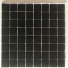 Noir Mat 4 cm mosaïque émaux de verre  par 1.54 M² soit 71.27€ le M²