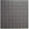 Gris foncé gaufré 4 cm mosaïque émaux par plaque 32 cm pour  loisirs créatifs