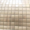 Mix nacré & Mat blanc COCO série Glacée mosaïque émaux brillant 2.3 cm par M²