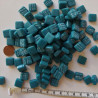 Vert turquoise bleu canard micro mosaïque PIXEL ART 1.2 cm par 100 grammes