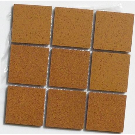 Brun porphyre moucheté chaumière 5 cm grès antique mosaïque Paray  par M²