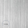 Verre translucide ligne relief Cortex plaque de 20 par 30 cm