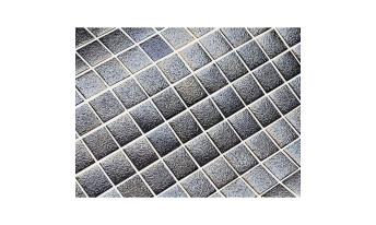 Mosaïque Cristal Blanc Argent Métallisé – 10 Plaques Translucides, Mosaik-Netzwerk, Réf 63-0122_f