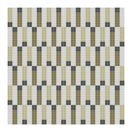 Mosaïque carrelage décor mirror 4 cm par 1 M²