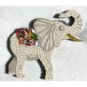 Eléphant image en mosaïque sur le thème africain