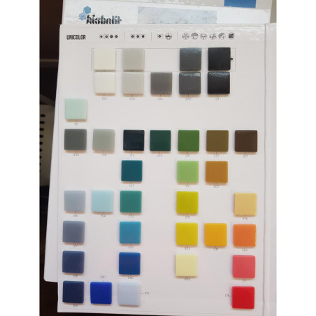 Mosaïque 4cm de 2 à 5 couleurs MIX15 avec configurateur couleurs au choix par carton de 1,54 M²