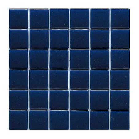Mosaique carrelage bleu fonce Ason 4 cm par 1.54 M² Achat mosaique carrelage marine
