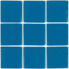 Mosaique carrelage bleu petrole fonce 4 cm par plaque Achat mosaique sol et mur