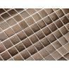Brun doré bronze martelé mosaïque Urban Chic émaux 2.3 cm brillant pleine masse par M²