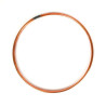 Cercle en cuivre  35 cm pour création des vitraux Tiffany