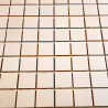 Mosaique mat rose beige plaque 35 cm achats vente mosaique mat gres ceram format 2,4 cm