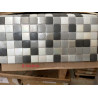 Lot mosaïque promotion gris et blanc nacré émaux 4 par 6M²