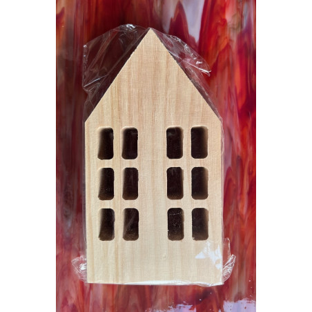 Maison à poser de 150 par 80 mm épaisseur 30 mm support bois pour mosaïque