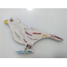 Oiseau du ciel support bois pour mosaique mésange 20 cm pour la mosaique