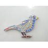 Oiseau du ciel support bois pour mosaique mésange 20 cm pour la mosaique