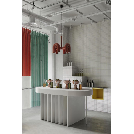 Blanc mat 4 cm mosaïque émaux mat par 1.54 M² soit 64.28€ le M²