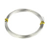 Fil de cuivre argente 1 mm par 4 metres pour realiser vos bijoux et vitraux