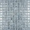 Glitter bleu foncé marine ondes nacrées effet écume mosaique 2.5 cm par plaque 31.7 cm