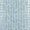 Mosaique bleu cyan ondes effet écume glitter carré 25mm par plaque de 31cm Achat mosaique carrelage salle de bain et cuisine