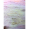 Nacré rose Mauve clair marbré  opal lisse opalescent plaque de 30 par 26 cm