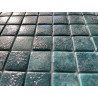 Mosaique outlet emaux de verre vert emeraude  MARMARA par 1 m²