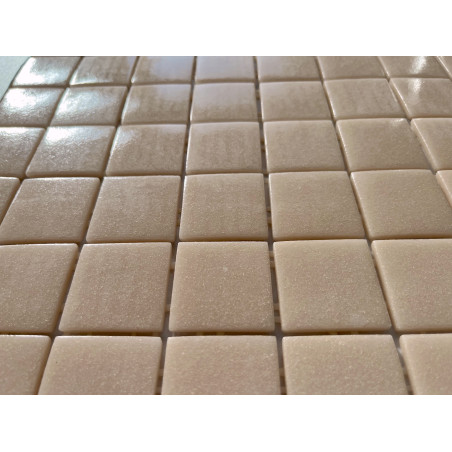 Mosaique pate de verre beige rose 4 cm par 1M² Achat de mosaique carrelage outlet