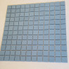 Bleu nuit pétrole 2.4 cm mosaïque mat grès cérame antique au M²