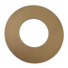 Plaque ronde 30 cm diamètre évidé couronne support bois pour mosaïque