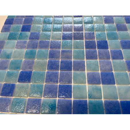 Mosaique piscine bleu pris promo outlet par m² Achat mosaique salle de bain spa hammam