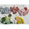 Mosaique galets emailles japonais au M² Vente en ligne