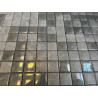 Mosaique promo outlet par 4 m² Achat mosaique grise nacré salle de bain spa hammam