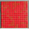 Rouge et brique terracotta mosaïque émaux brillant 2.3 cm par M² petit prix outlet